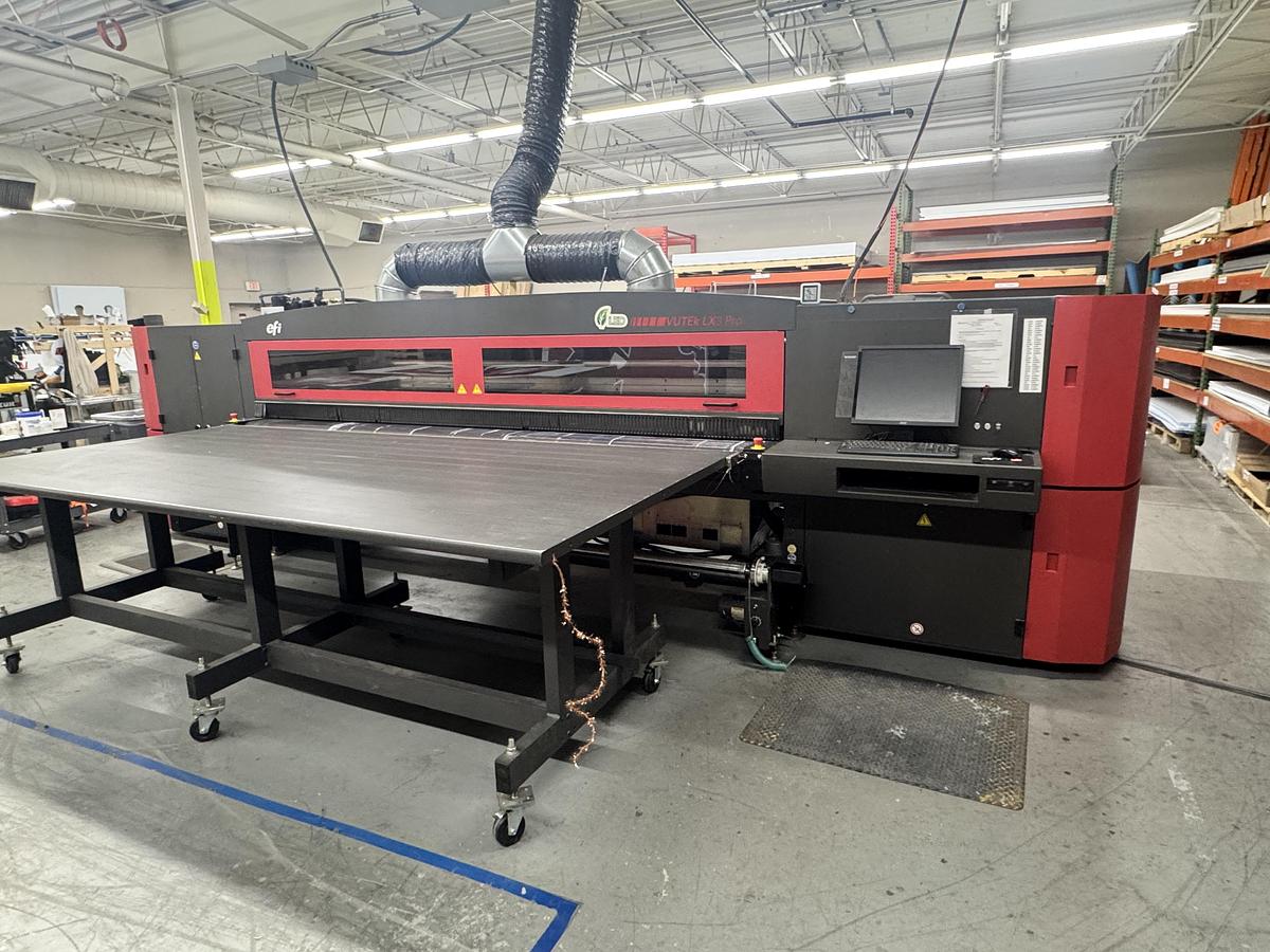 Used 2016 EFI-VUTEk LX3