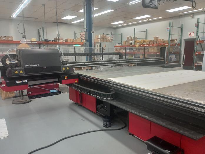 Used 2015 Agfa Jeti Mira MG 2732