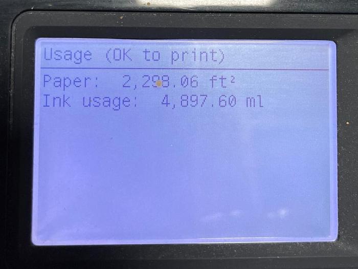 Used 2015 Hewlett-Packard Designjet Z6800