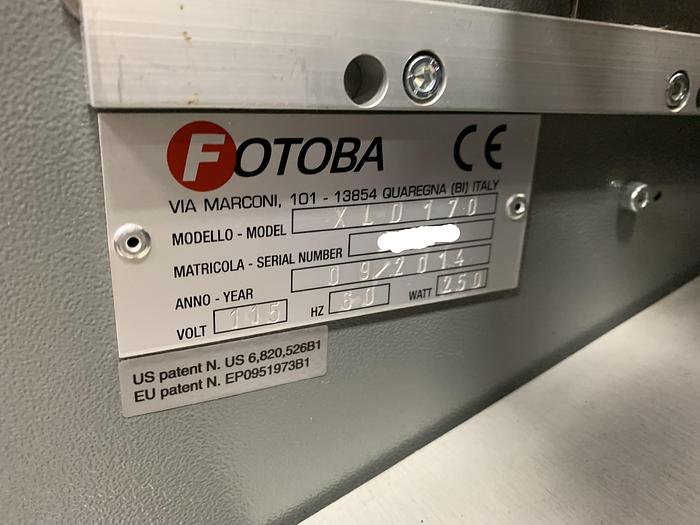 Used 2014 Fotoba XLD170