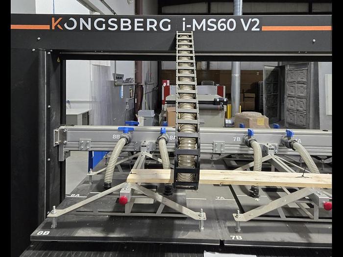 Used 2021 Kongsberg i-BF60 V2 FEEDER & i-MS60 V2 STACKER