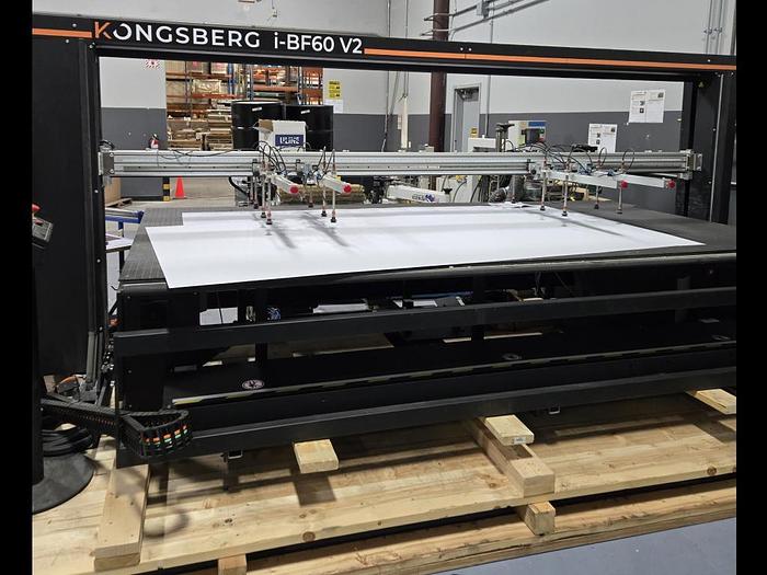 Used 2021 Kongsberg i-BF60 V2 FEEDER & i-MS60 V2 STACKER