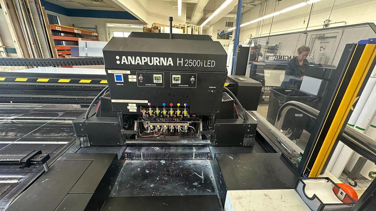 Used 2017 Agfa Anapurna H2500i LED