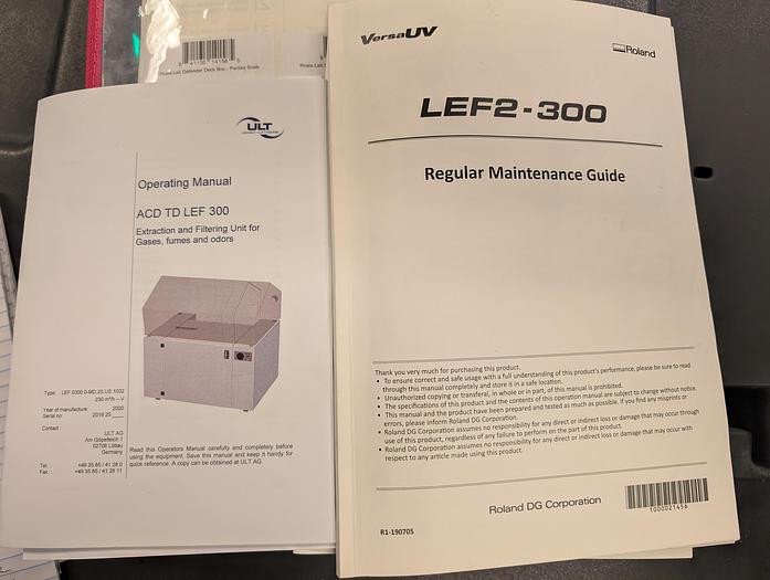 Used 2019 Roland LEF2-300