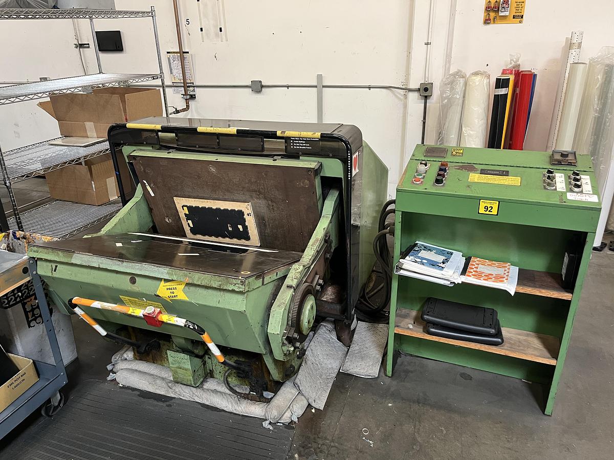 Used Other Clamshell Die Cutter