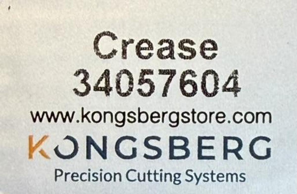 Used Kongsberg Crease Tool for 26mm Wheels