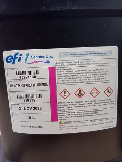 Used 2024 EFI-VUTEk Ink