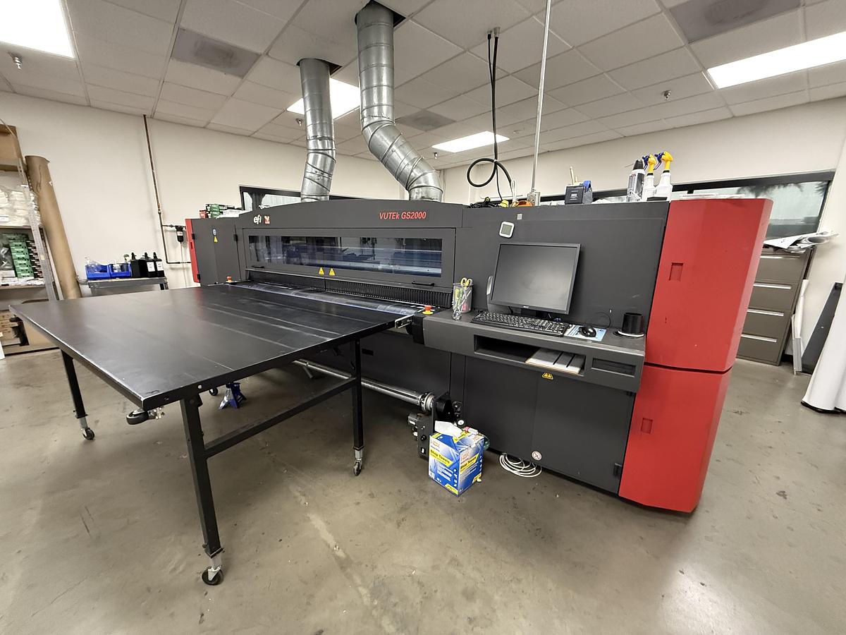 Used 2012 EFI-VUTEk GS2000