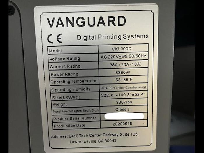 Used 2020 Vanguard VK300D-HS