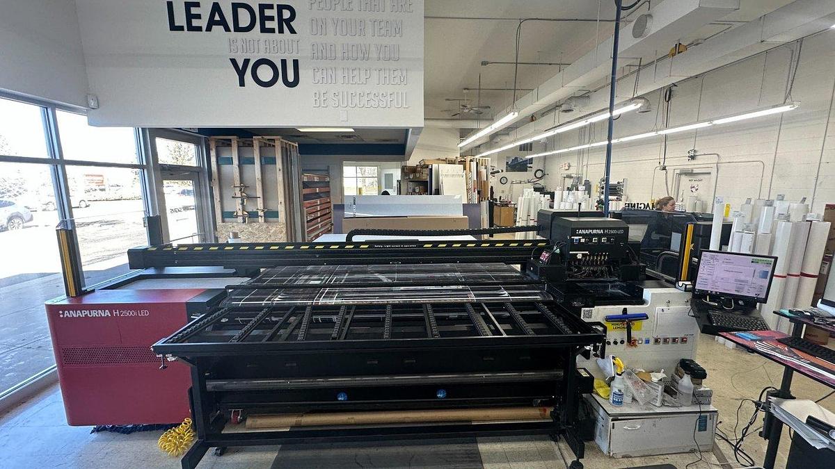 Used 2017 Agfa Anapurna H2500i LED