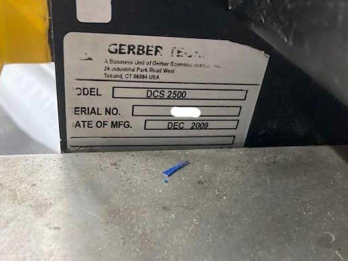 Used 2009 Gerber DCS 2500