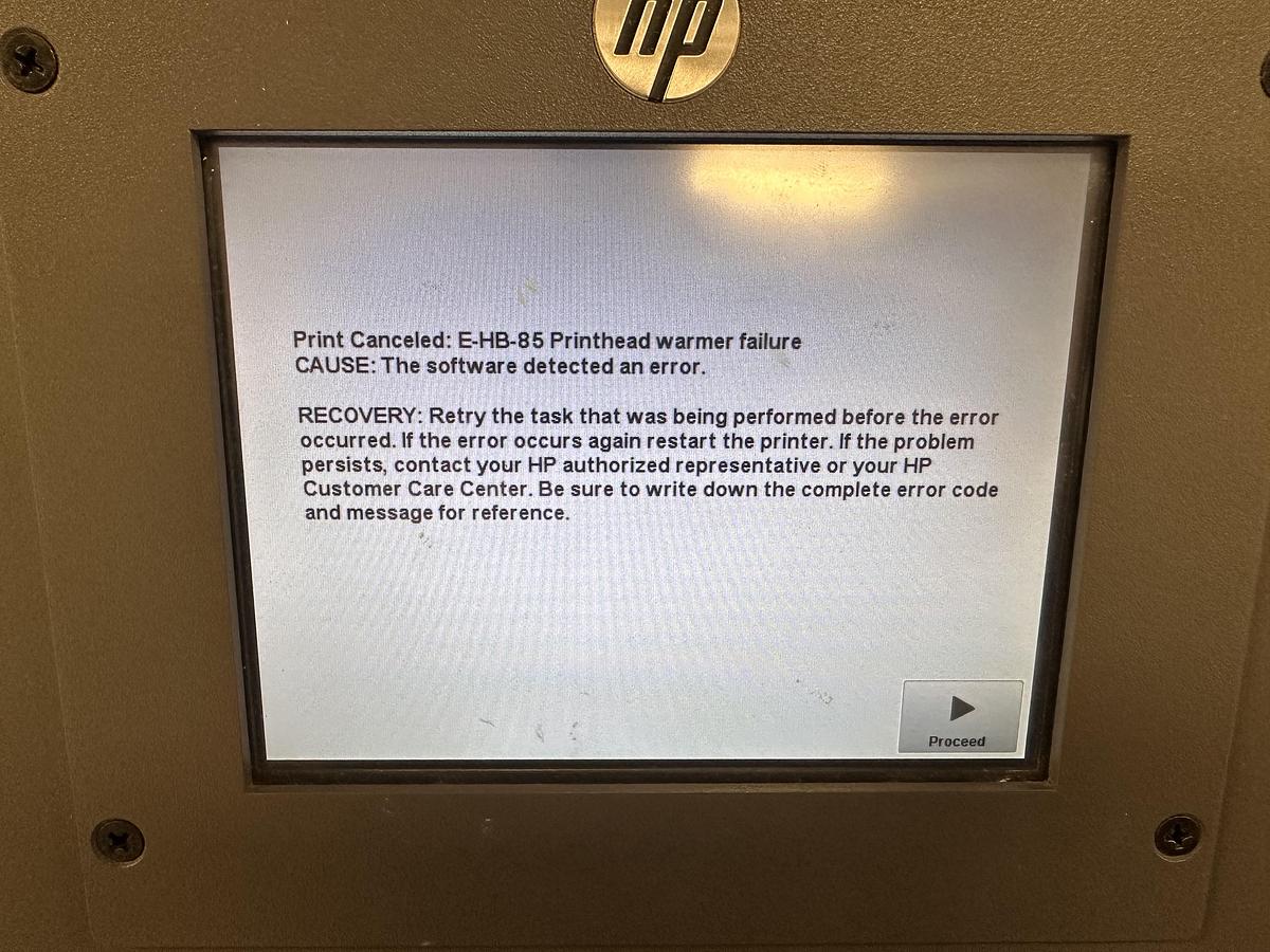 Used 2016 HP Scitex FB750
