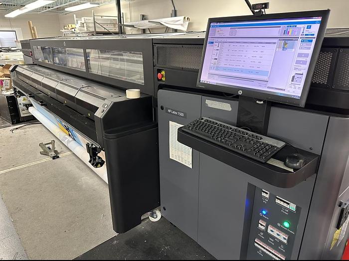 Used 2016 HP Scitex Latex 1500