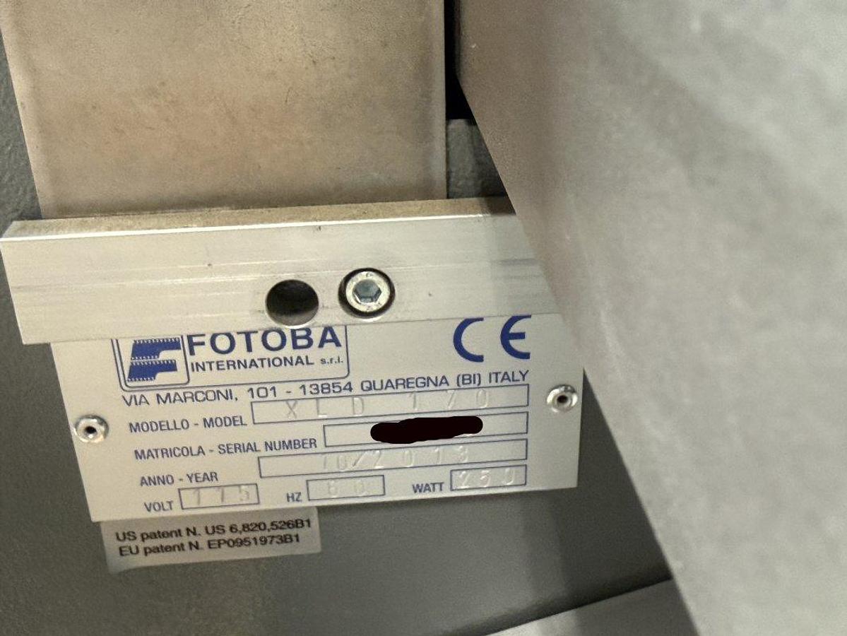 Used 2013 Fotoba XLD-170