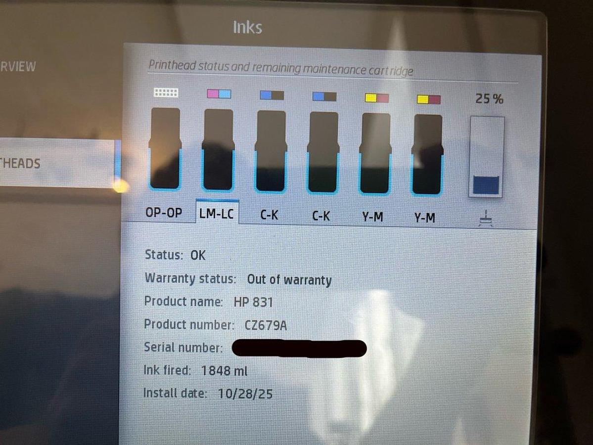 Used 2017 Hewlett-Packard Latex 360