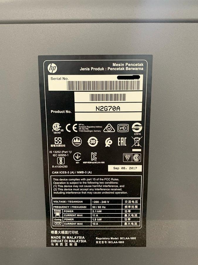 Used 2017 Hewlett-Packard Latex 570