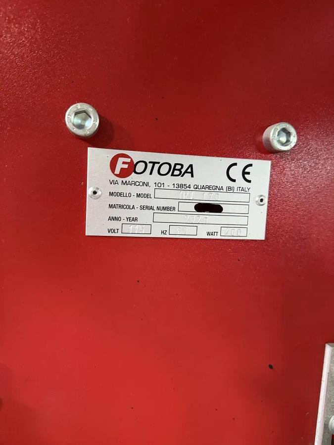 Used 2020 Fotoba JRL 170