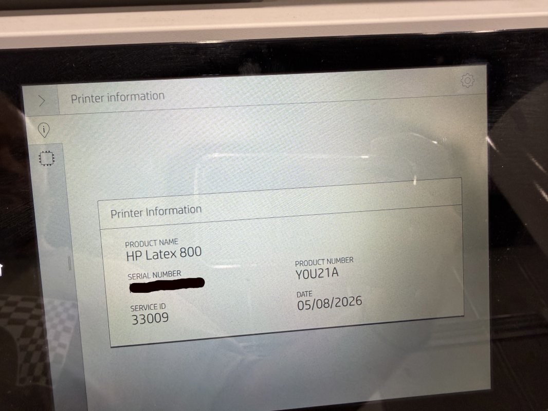 Used 2021 Hewlett-Packard Latex 800