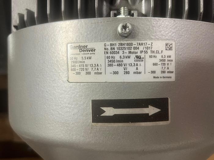Used 2019 Inca Vacuum Motor B009380S