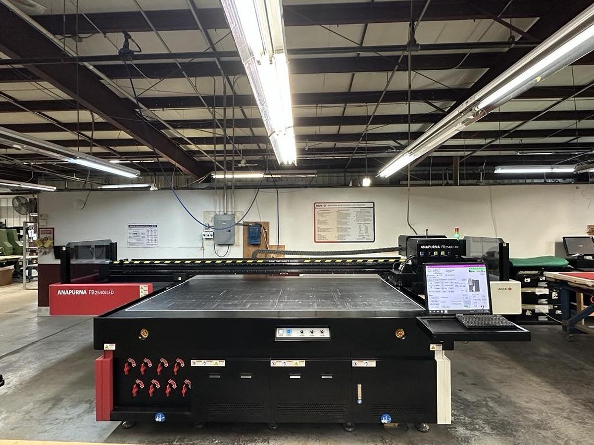 Used 2021 Agfa Anapurna FB2540i LED