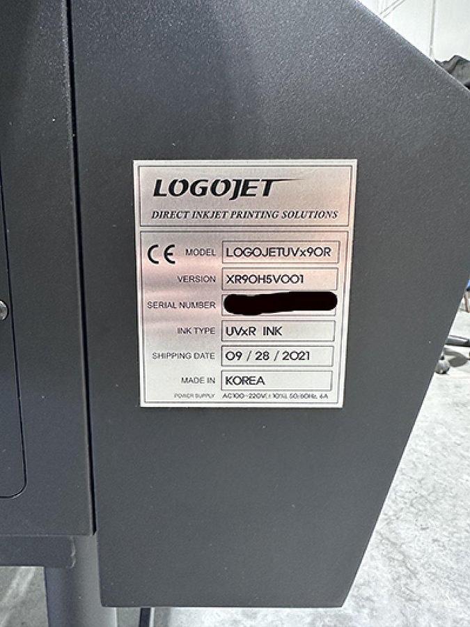 Used 2021 LogoJet UVx90R