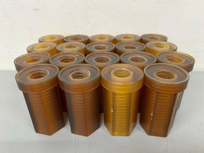 Used Cuno 3" x 1.5" Threaded Filter House Caps