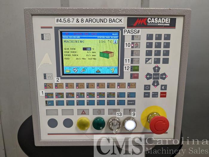 Used 2008 Casadei ALA 23 Edgebander