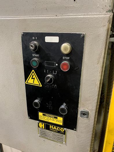 Used 44 TON X 5', HACO HYDRAULIC PRESS BRAKE