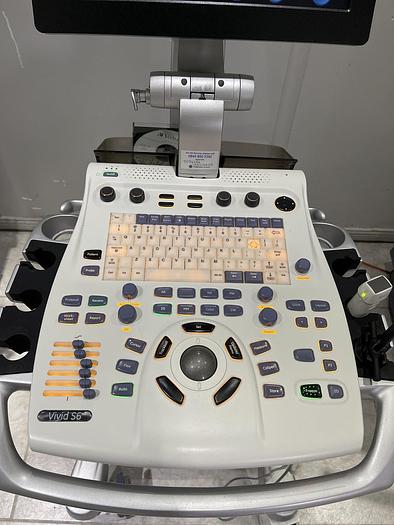 Gebraucht GE Vivid S6 Ultraschallgerät mit 2x Sonden und Sony Drucker