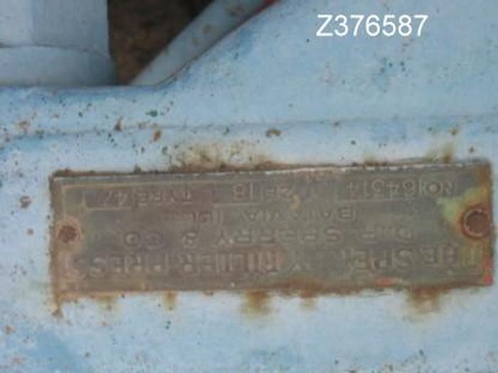 Used Filter, P&F, 18" X 18", CI, Skeleton, Sperry, #Z376587