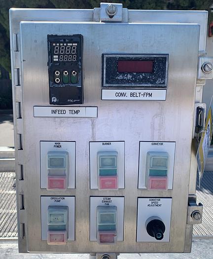 Used Fryer, Belt, 34" x 20', S/st, Tempco, Mdl DBF-300M #C743011