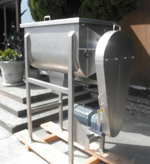 Used Mixer, Ribbon, 10 CF, 304 S/st, 5 HP, New, Std, #S741658