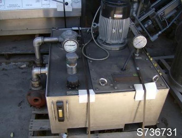 Used Mixer, Planetary, Fillworth, 7 Gallon, 316L S/st, Jkt, 2 Can Sys, #S736731