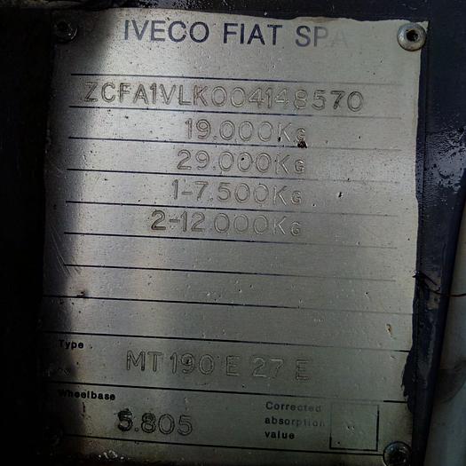 Usado 1996 IVECO Eurotech 190E27