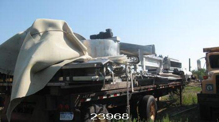 Used Andritz Dupps 3620C Dewatering Screw Press And 3.O Meter Gravity Table #23968