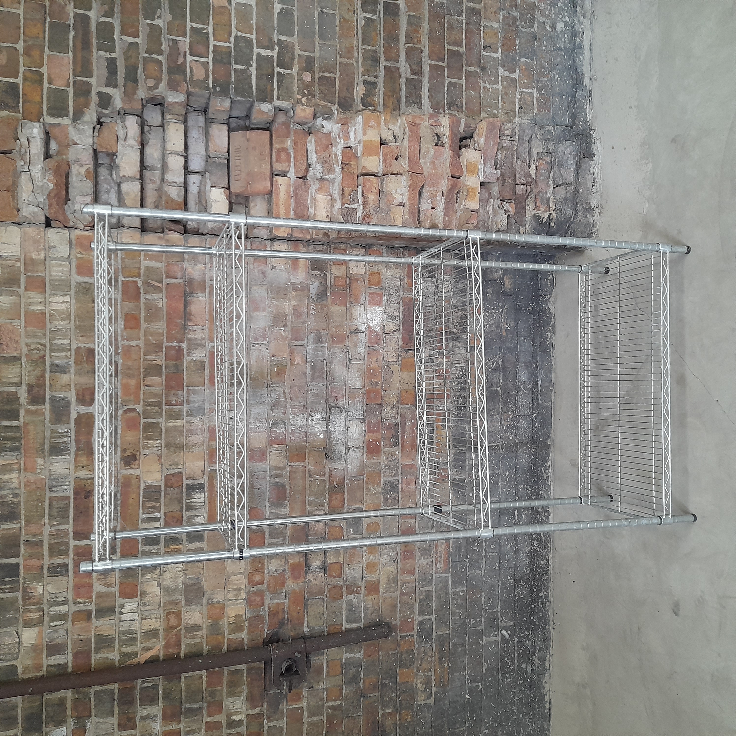 Used Stainless Steel Storage Rack