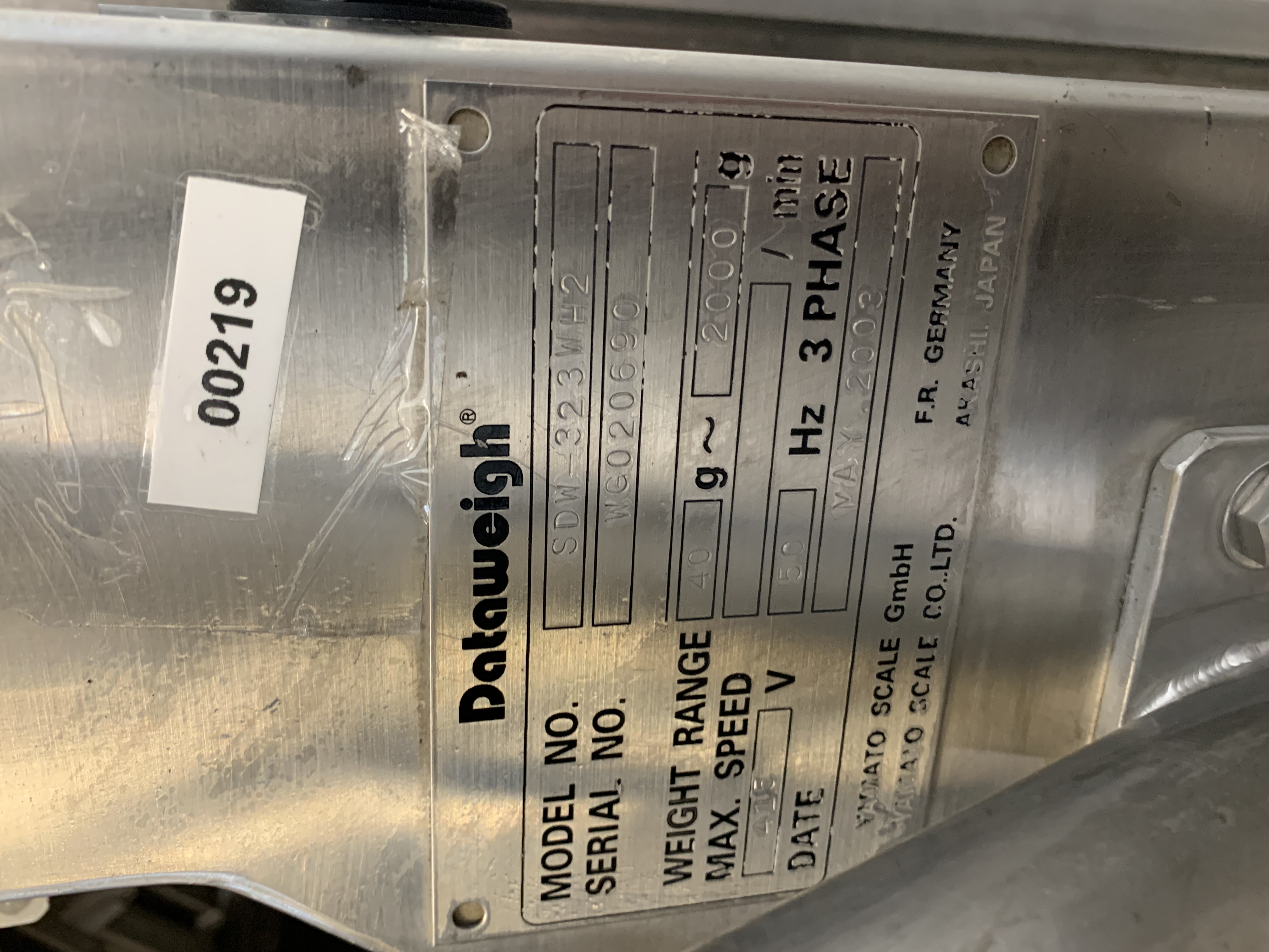 Used GROTE tortilla wrap gluer