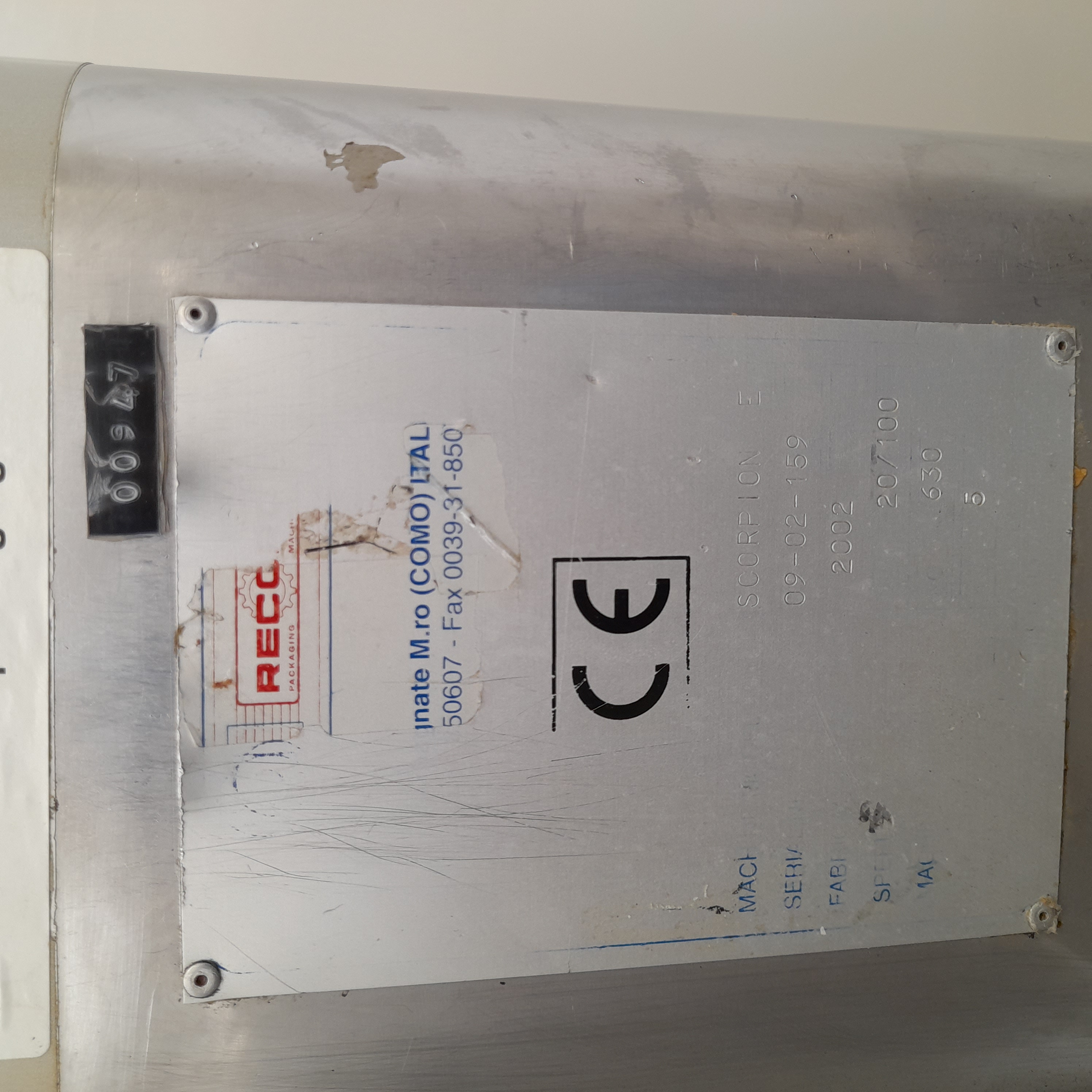 Used Record Flow Wrapper