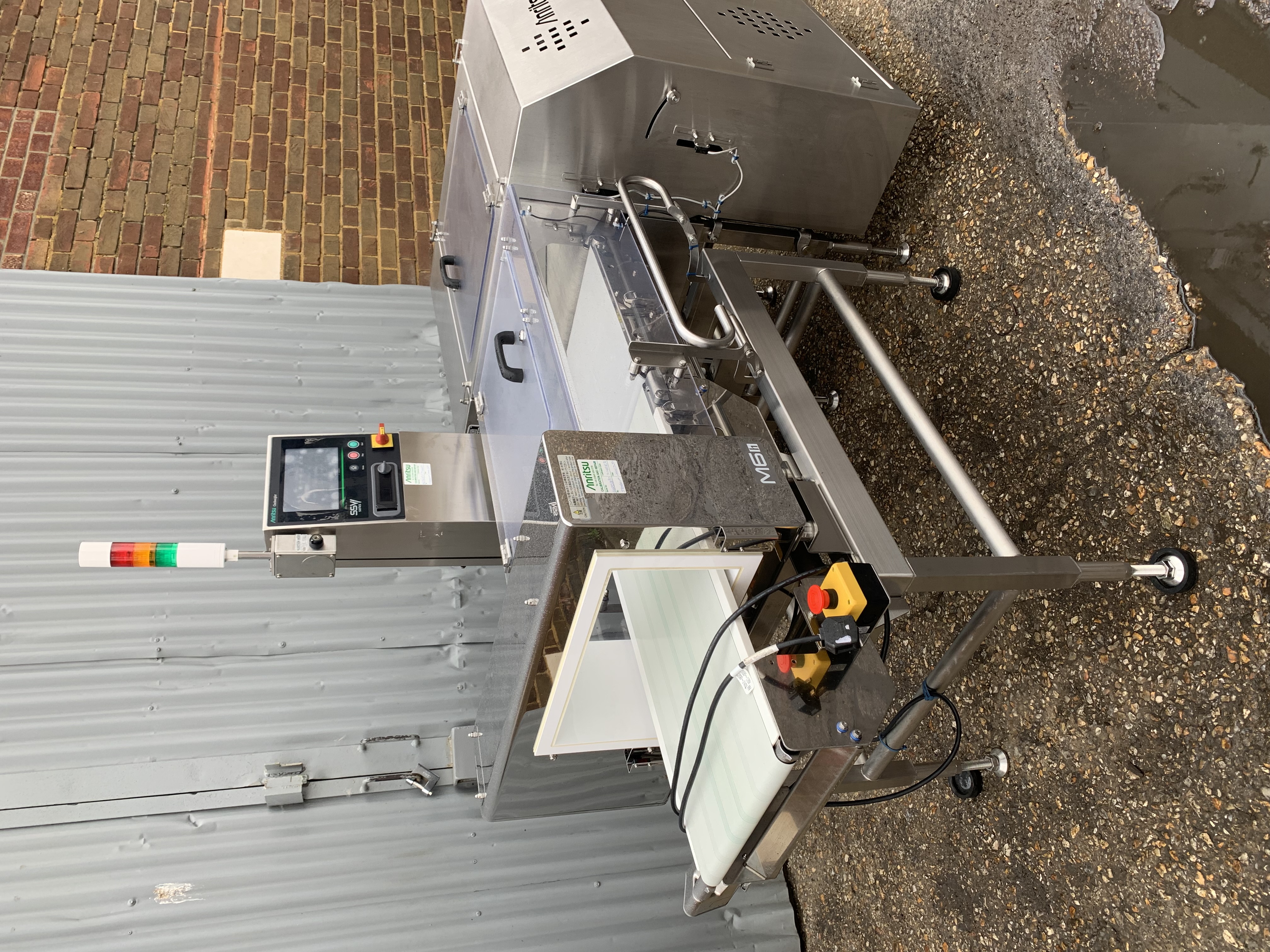 Used 2020 Amritsu Combination Metal Detector Check Weigher
