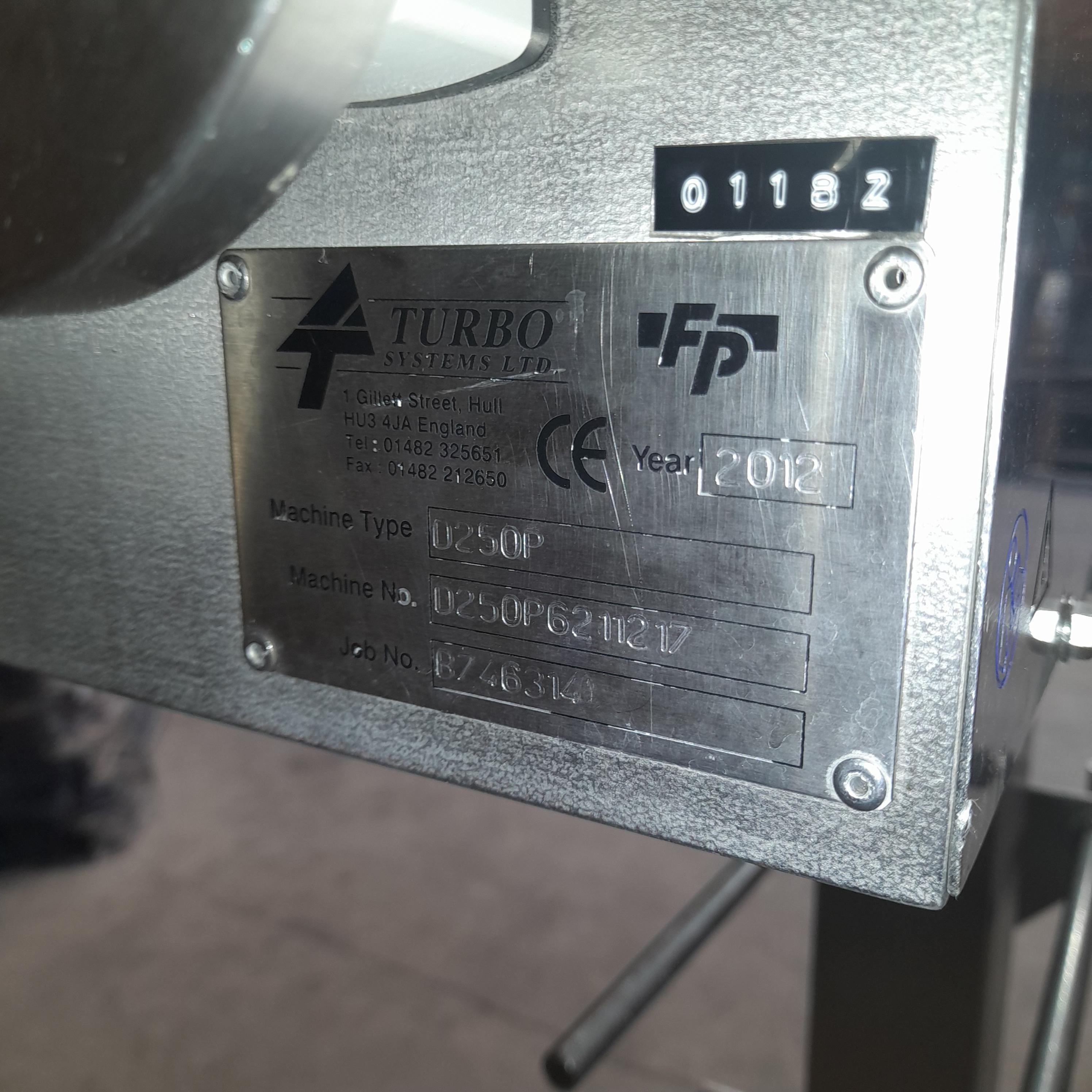 Used Turbo Systems Ltd 2012 Depositor