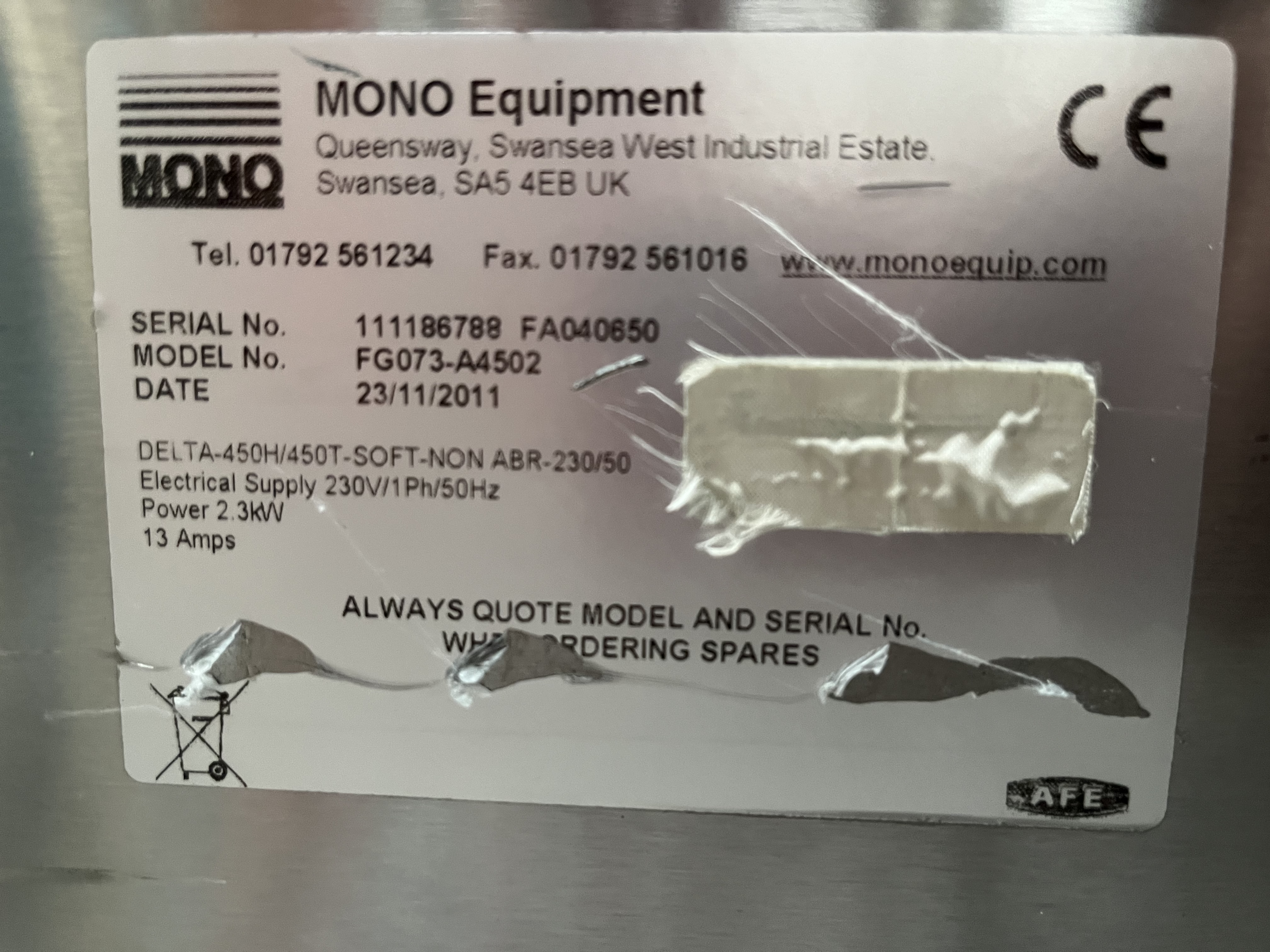 Used Used Mono delta depositor