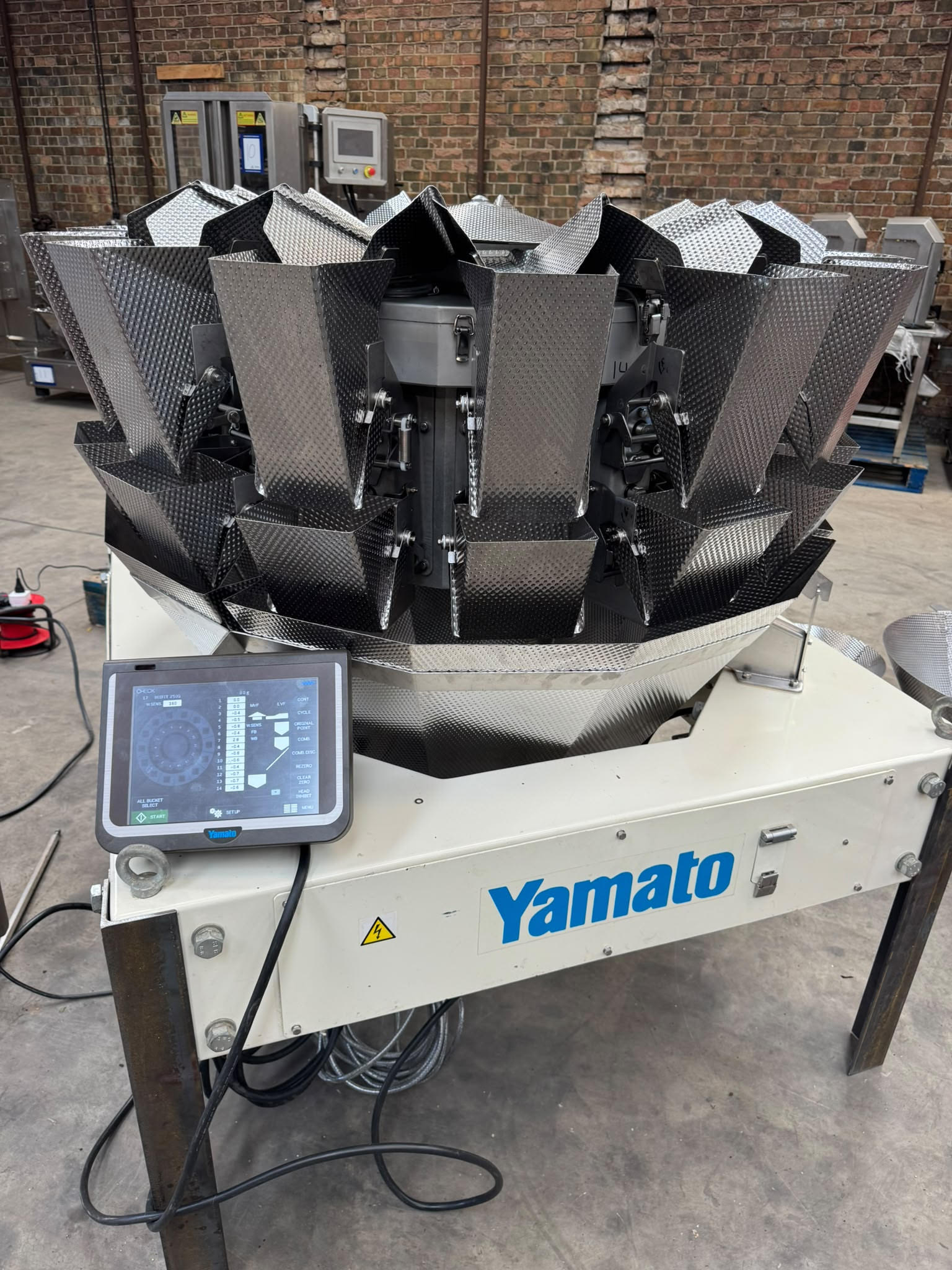 Used USED - 14 Head Yamato Multihead Weigher
