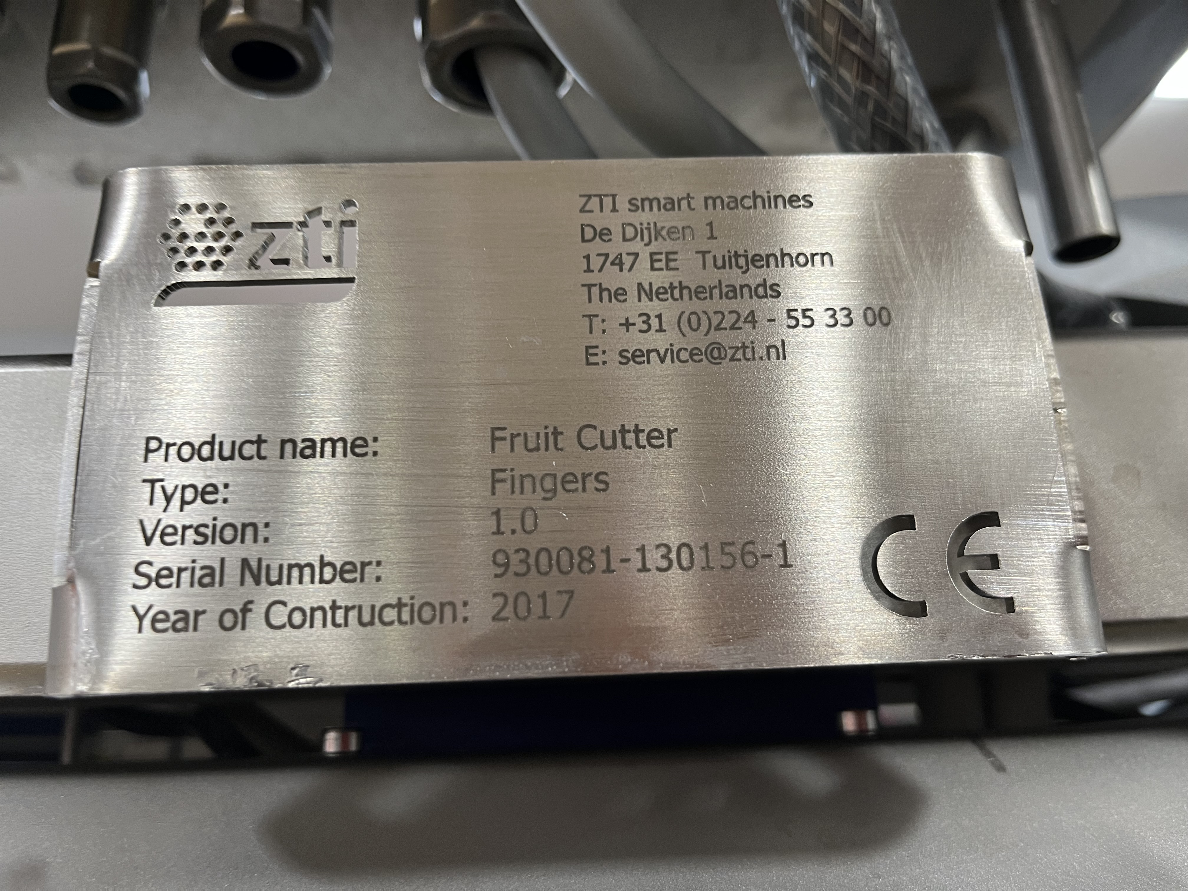 Used 2017 ZTI  Finger slicer