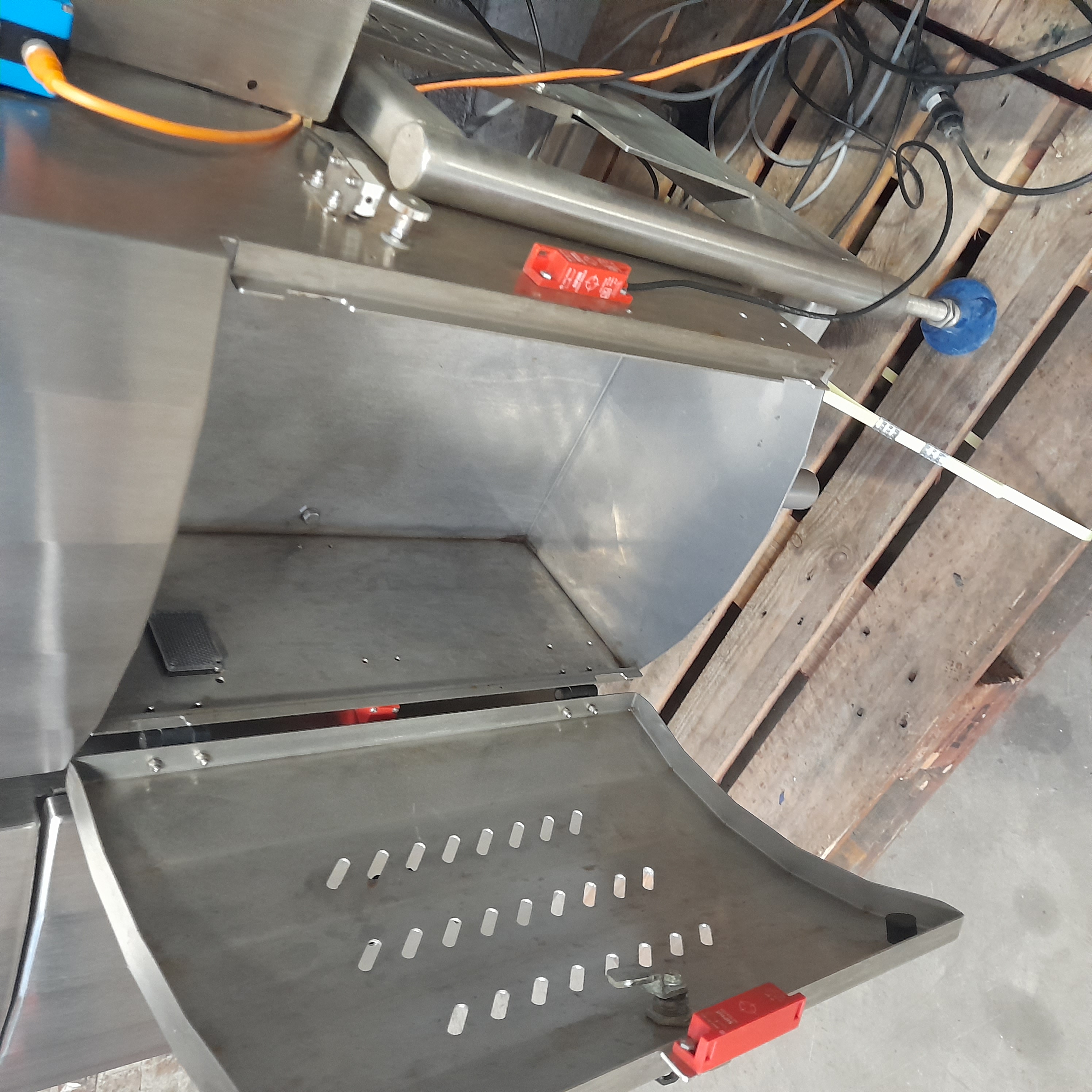Used Loma Metal Detector Checkweigher & Reject Bins