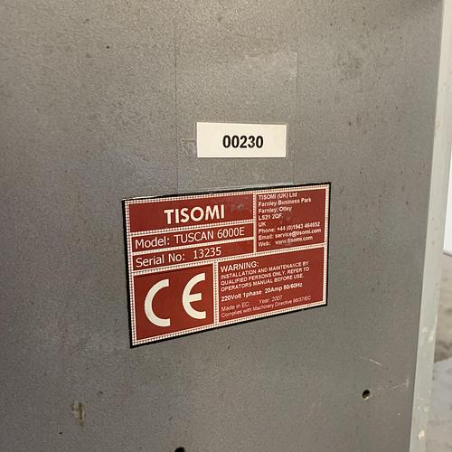 Used Used Flow Wrapper Tuscan 6000E