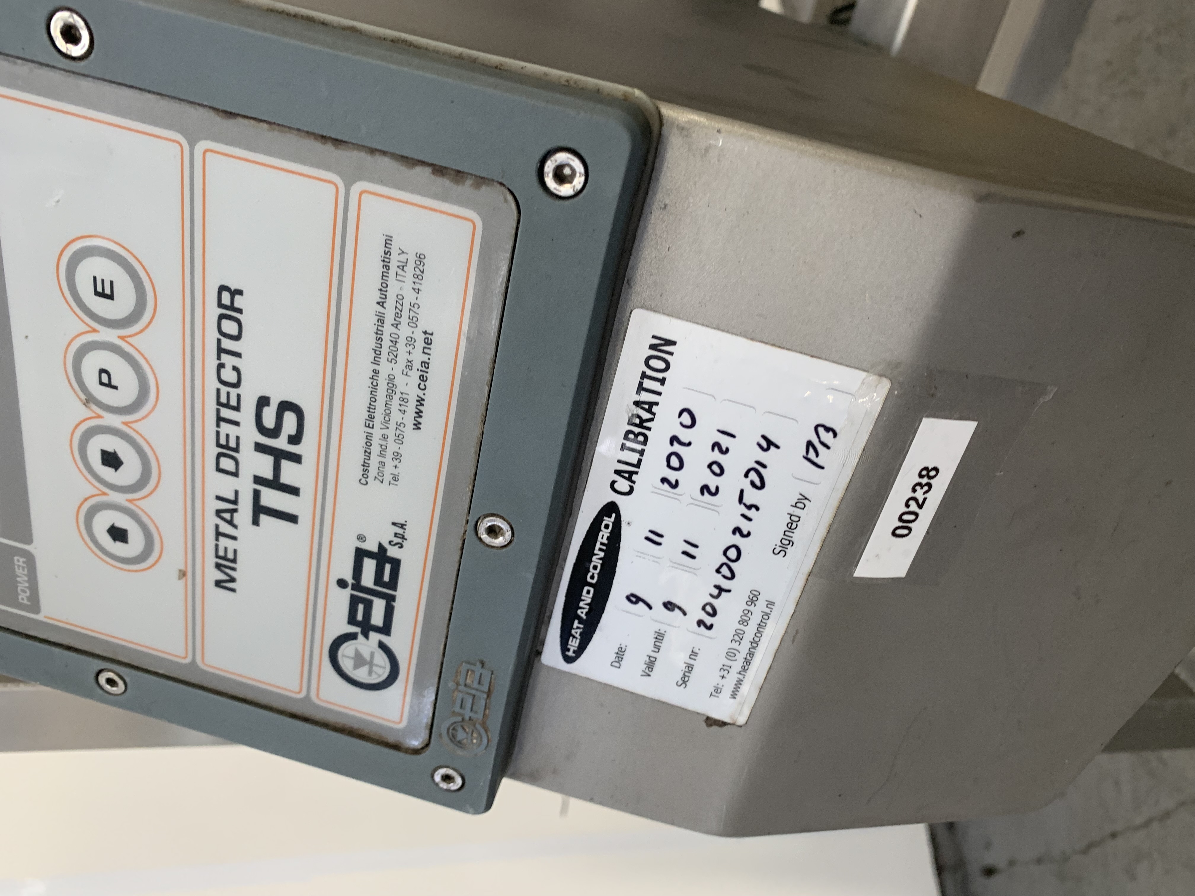 Used Used Ceia Metal Detector THA THS/SL