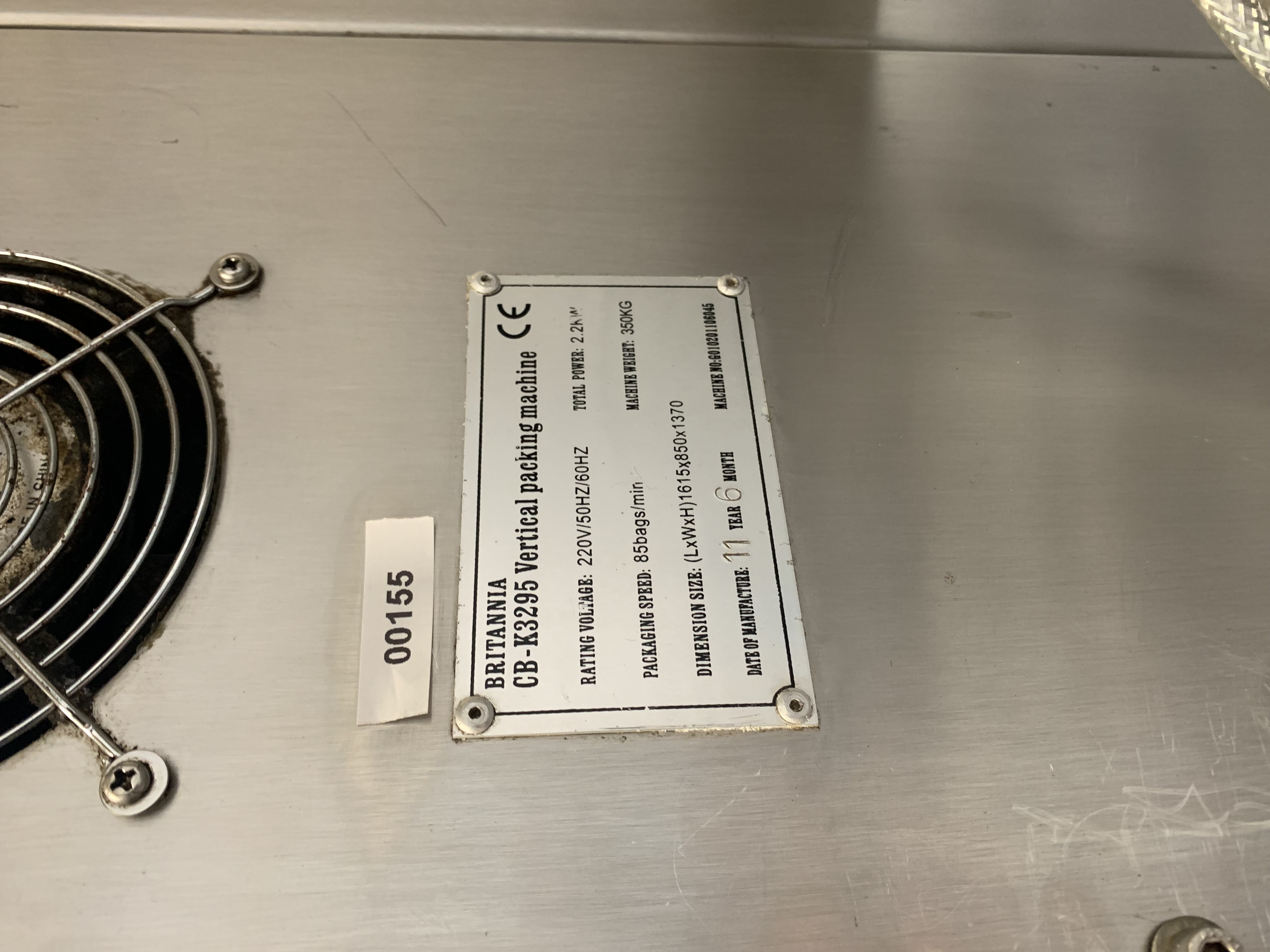 Used Used Vertical Packing Machine