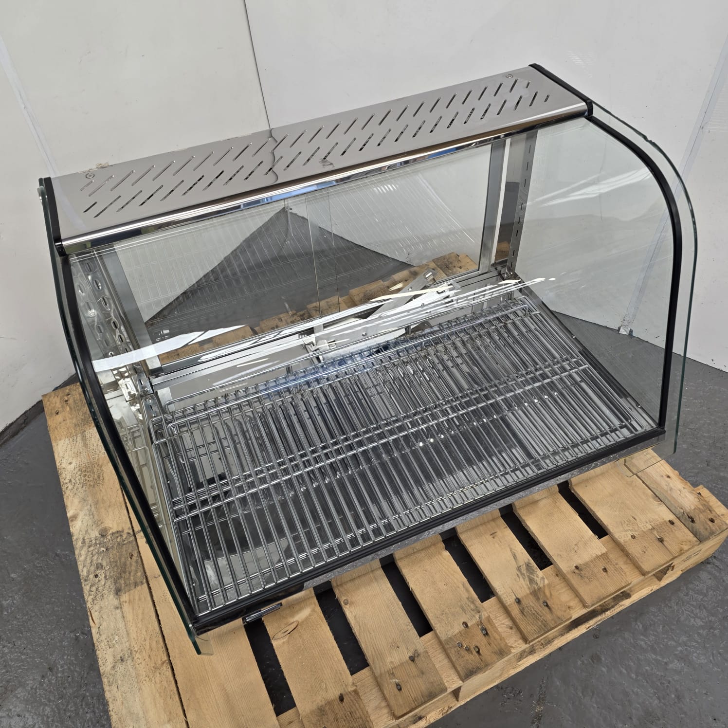 Used Buffalo Hot Food Display Cabinet
