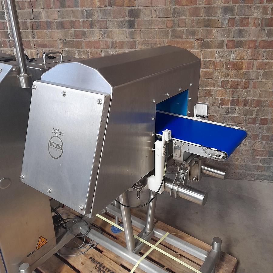 Used Loma Metal Detector Checkweigher & Reject Bins