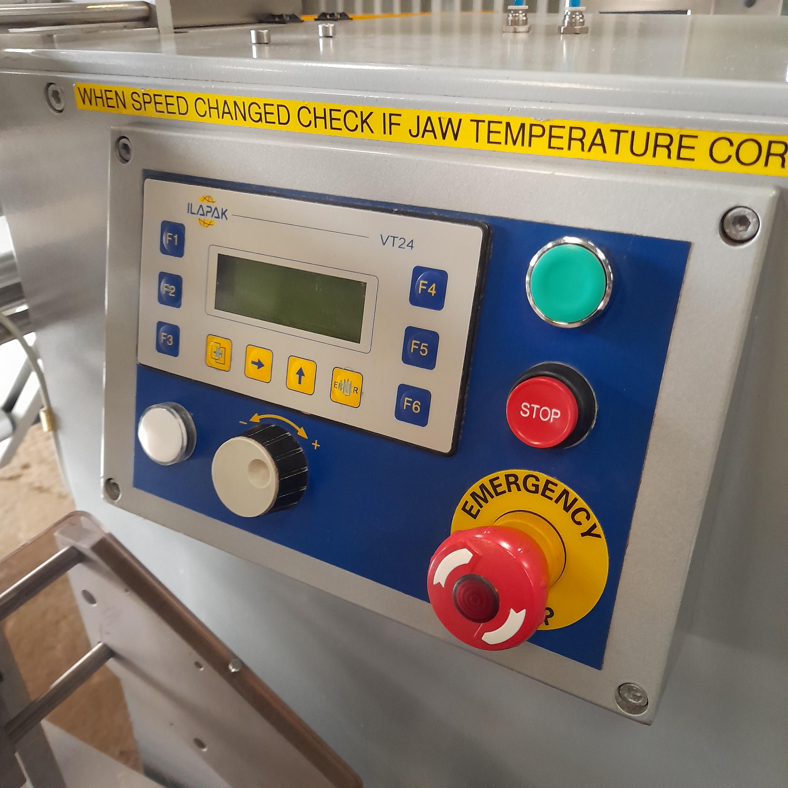 Used Ilapak Carrera 500 PC Flow Wrapper